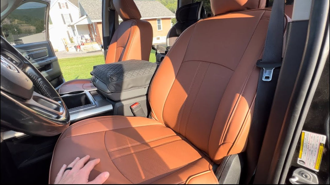 Upgrade Dodge Ram 1500 2500 3500 with Custom Leather Seats | @3guysgarage