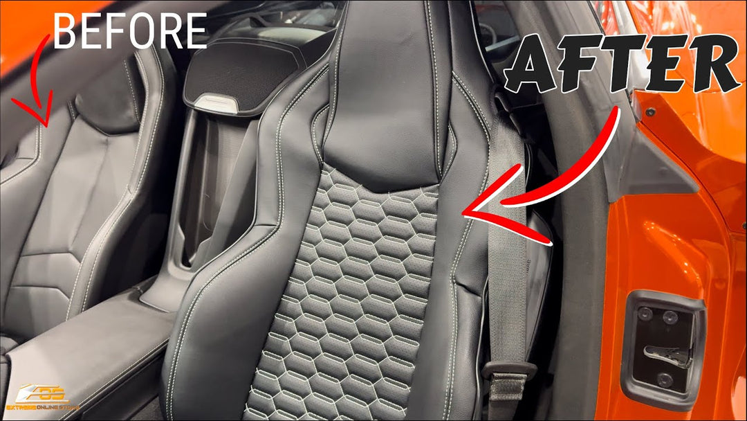 2020+ Corvette C8 Custom Leather Seat Covers Install Guide  @FrontSeatDriver