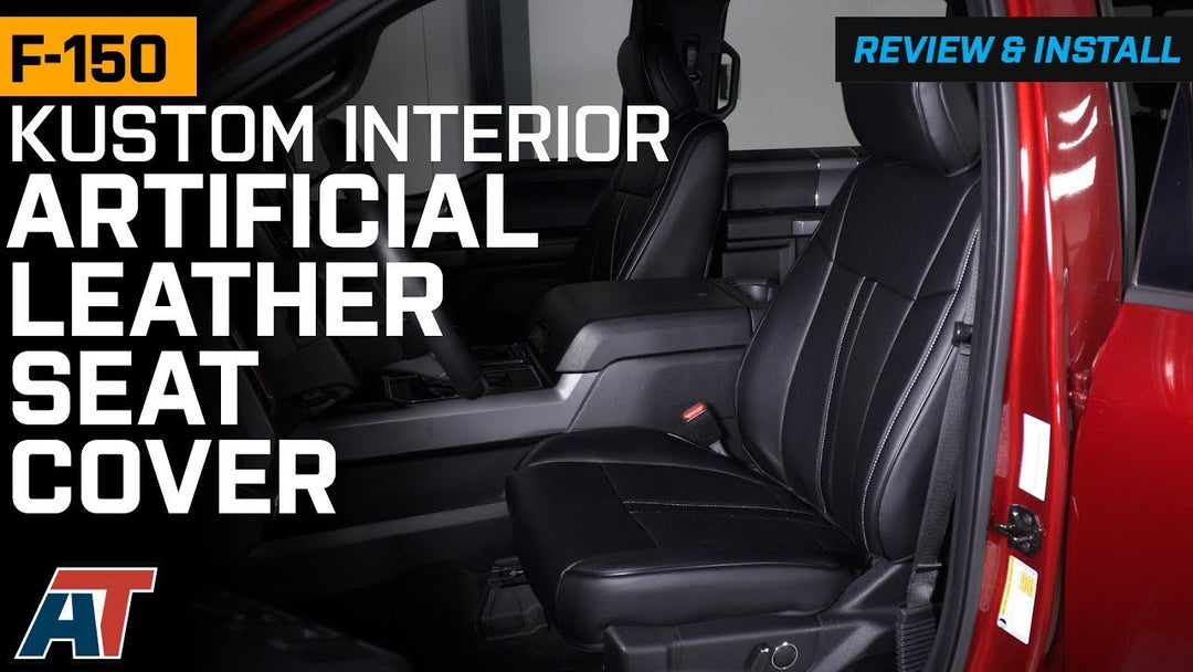 2015-20 Ford F-150 Custom Seat Covers Installation @americantrucks