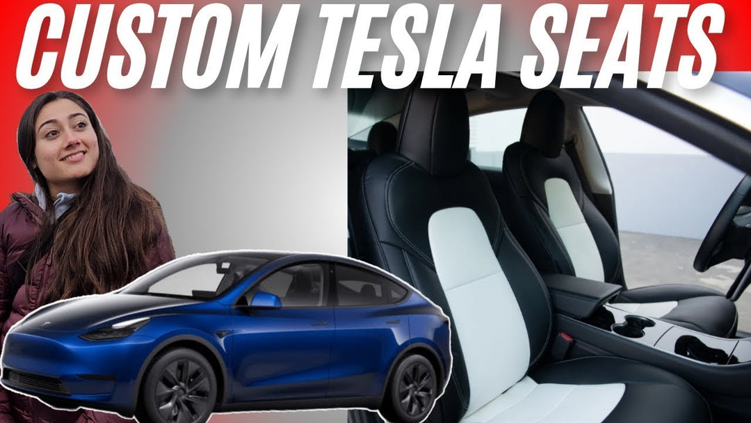 2019-23 Tesla Model Y Premium Seat Covers Installation @TeslaFPV