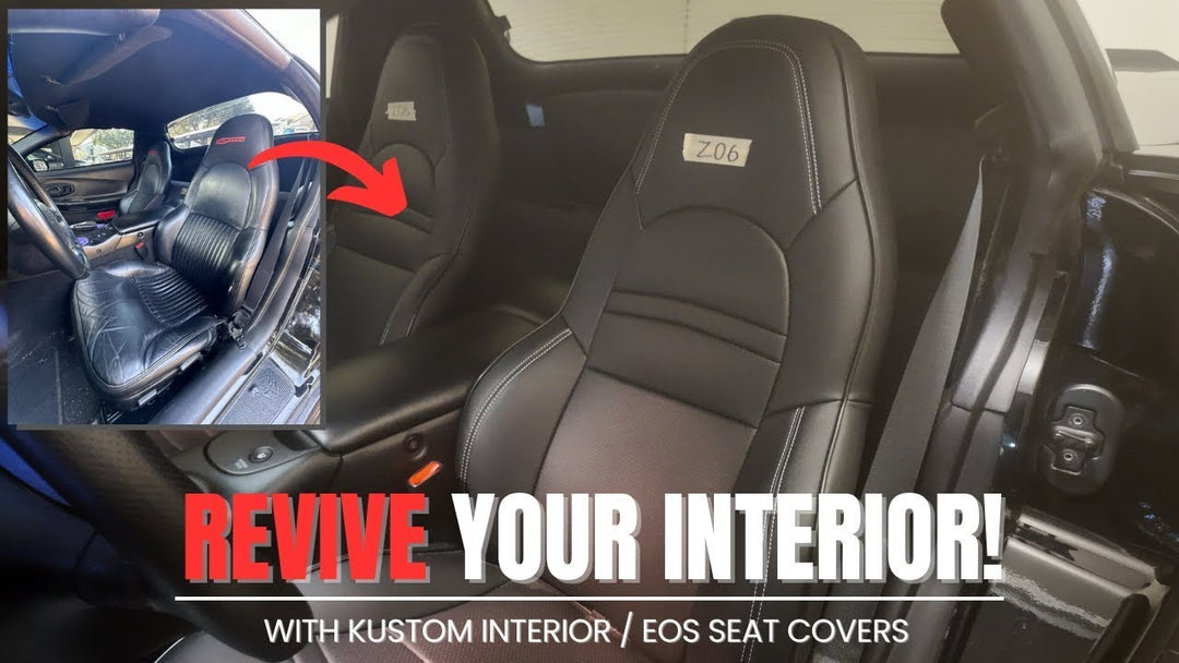 1997-2004 Corvette C5 Custom Seat Upholstery Installation @SlowC5Z