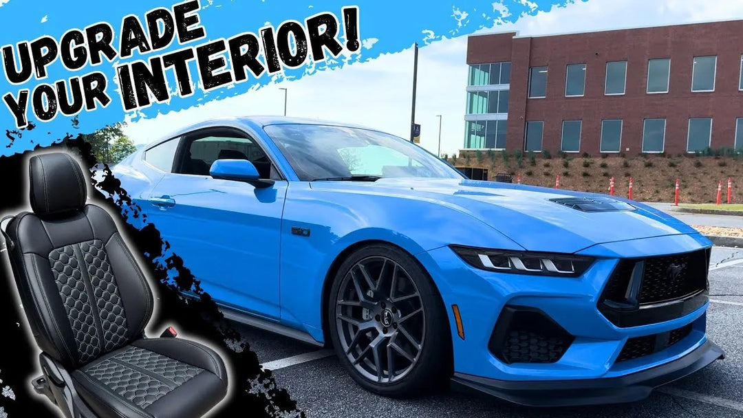 2024 Mustang Transformed with Kustom Interior™ Covers! @daily_driven