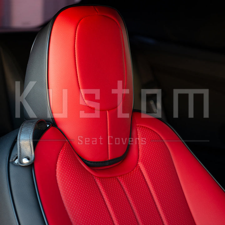 5th Gen Camaro Convertible Custom Leather Seat Covers