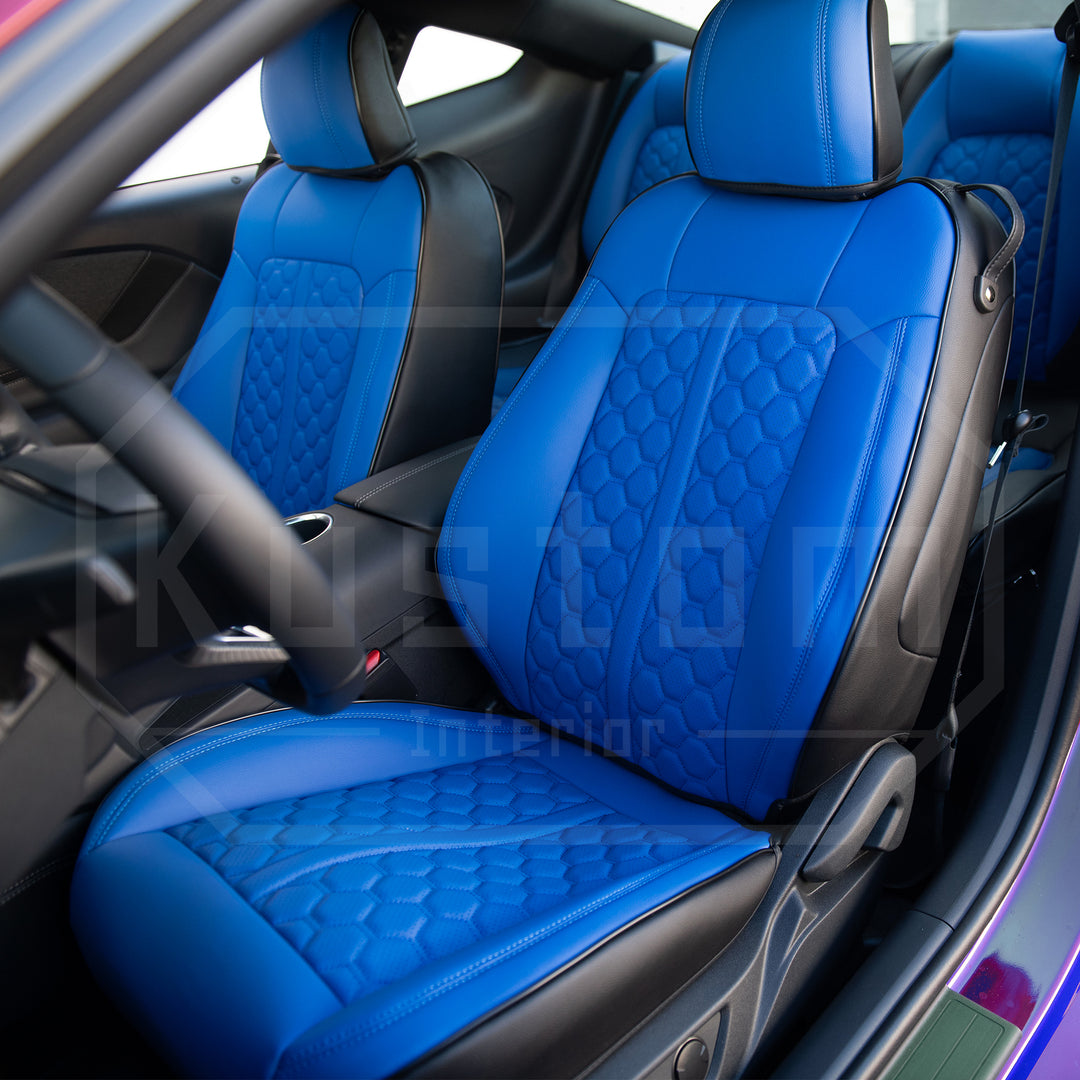 2015-23 Ford Mustang Coupe Leather Seat Covers
