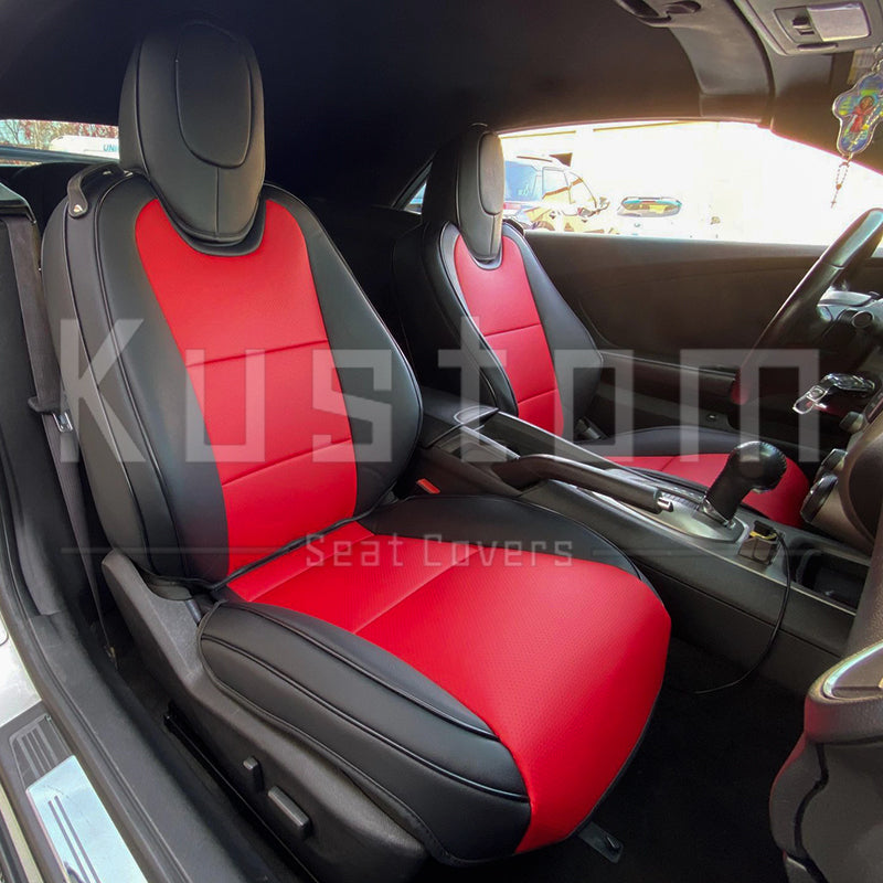 5th Gen Camaro Convertible Custom Leather Seat Covers