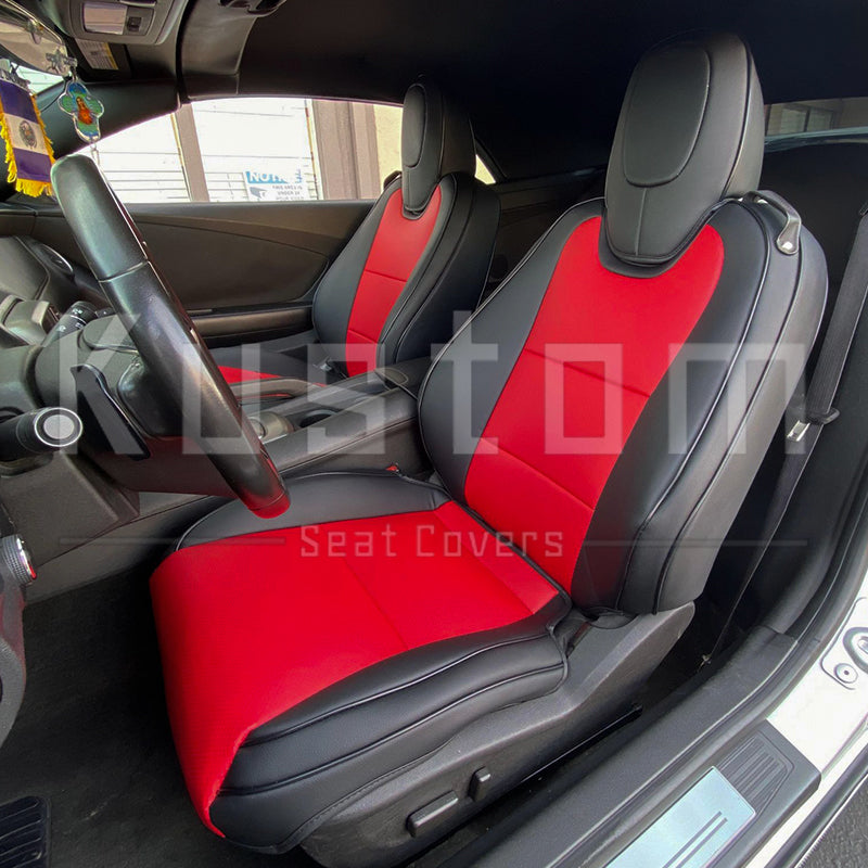 5th Gen Camaro Convertible Custom Leather Seat Covers