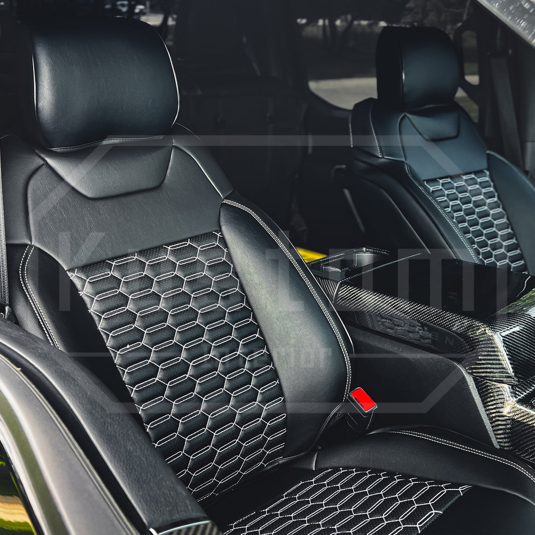 2015-20 Ford F150 Raptor Custom Leather Seat Covers