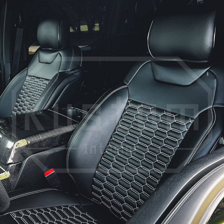 2015-20 Ford F150 Raptor Custom Leather Seat Covers