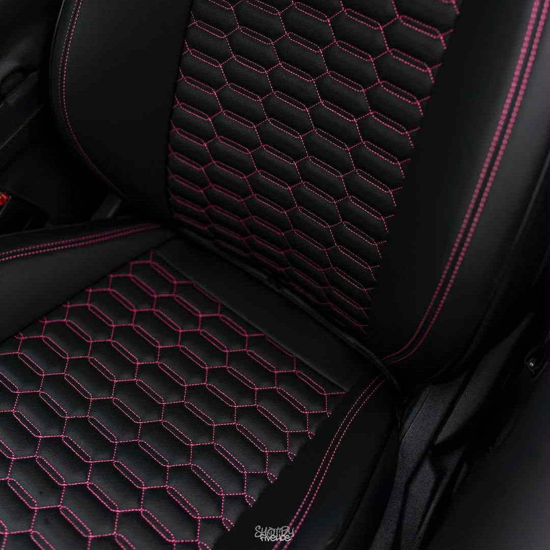 2015-23 Ford Mustang Leather Seat Covers (Custom Order)