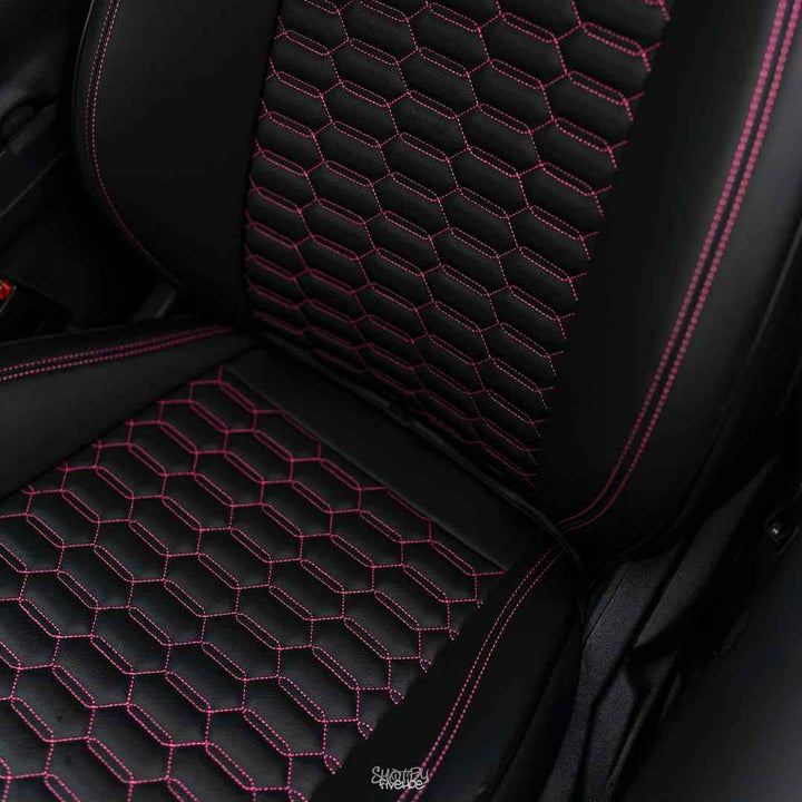 2015-23 Ford Mustang Leather Seat Covers (Custom Order)