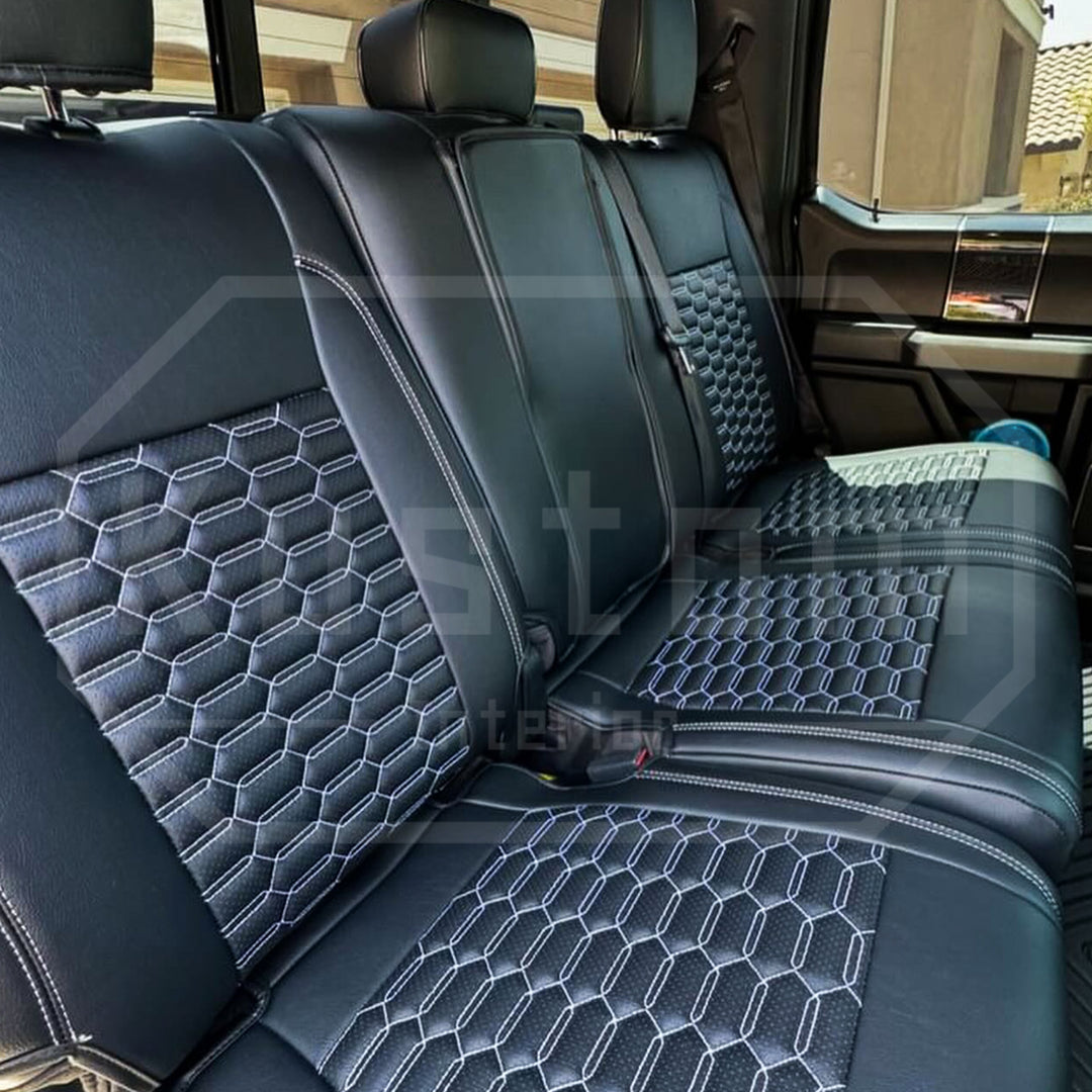 2015-20 Ford F150 Raptor Custom Leather Seat Covers