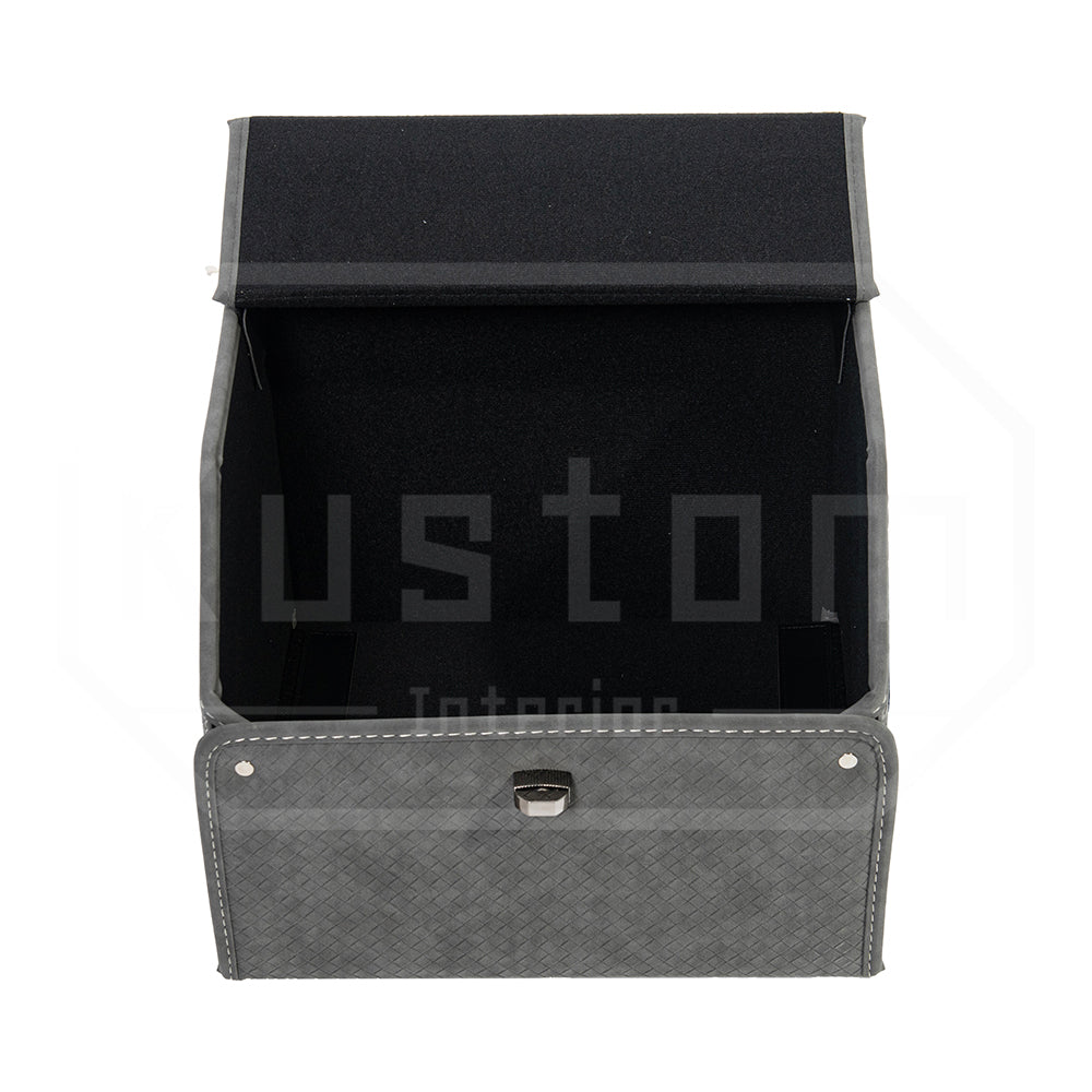 Kustom Interior™ Suede Weave Trunk Organizer