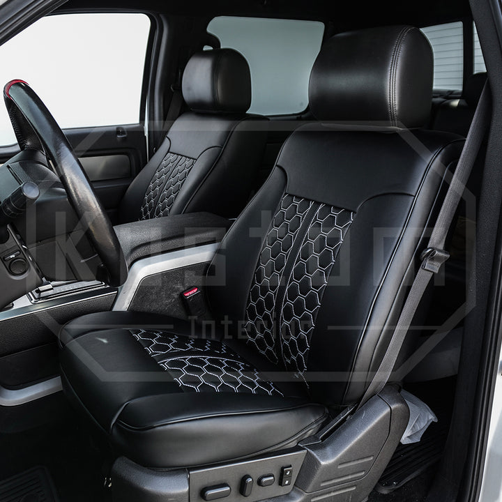 2009-14 Ford F150 / F-250 Custom Leather Seat Covers