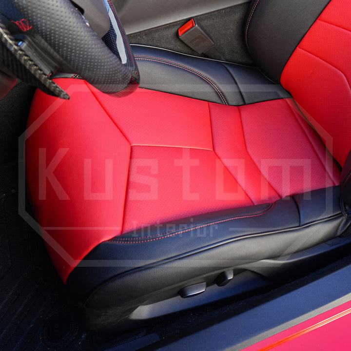 Corvette C8 GT1 Custom Leather Seat Cover Kit