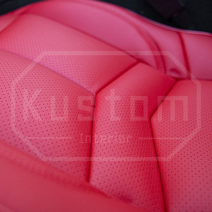 Corvette C8 GT1 Custom Leather Seat Cover Kit