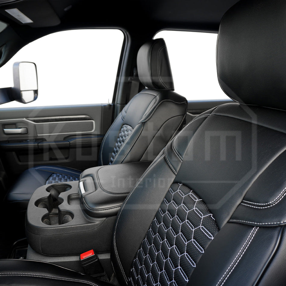2019+ Dodge Ram 2500 3500 Real Leather Seat Covers