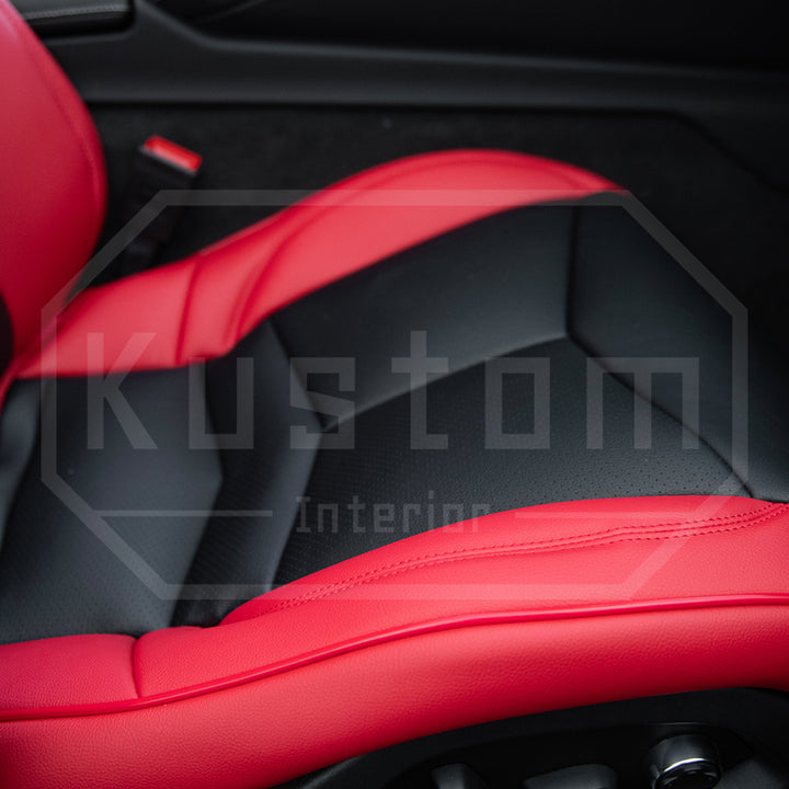 Corvette C8 GT1 Custom Leather Seat Cover Kit