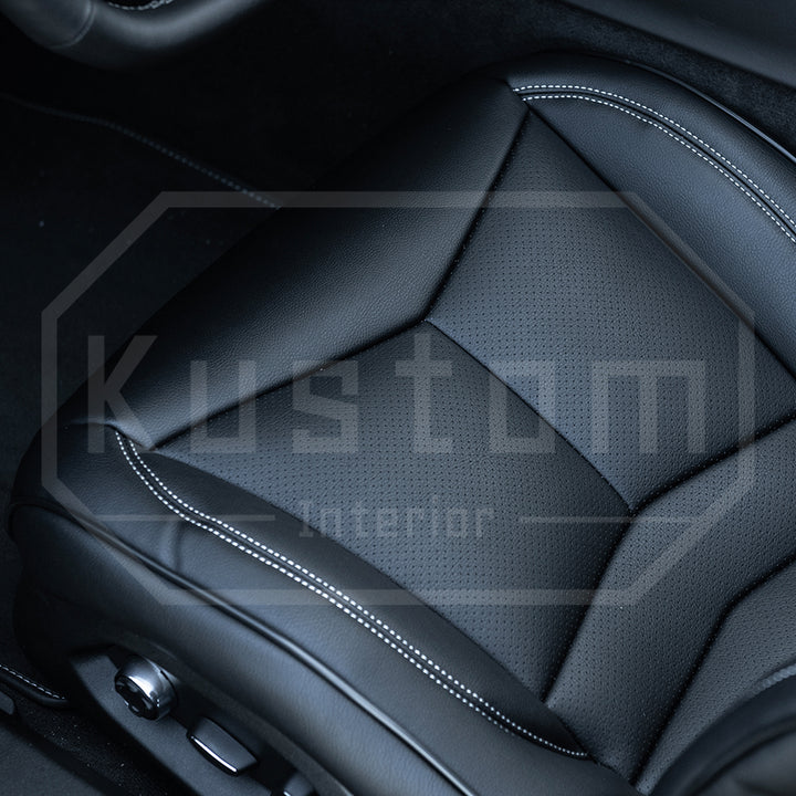 Corvette C8 GT1 Custom Leather Seat Cover Kit