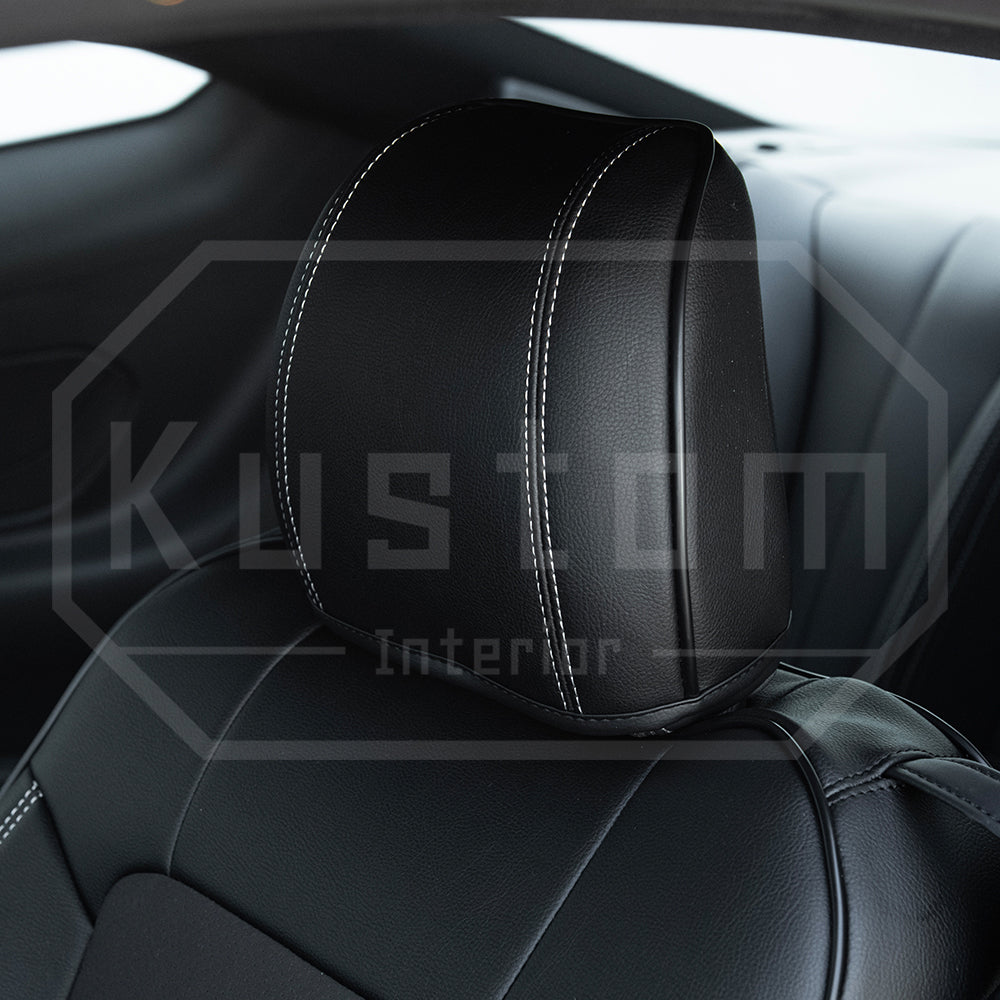 2015-23 Ford Mustang Coupe Leather Seat Covers