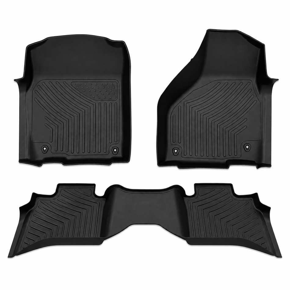 2013-24 Dodge Ram Classic TPE All-Weather Custom Floor Mats