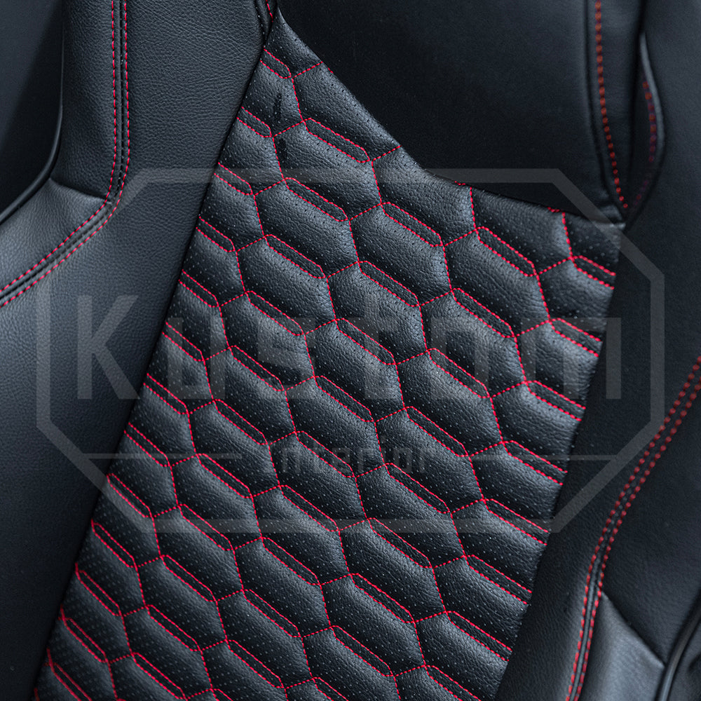 Corvette C8 GT1 Custom Leather Seat Cover Kit
