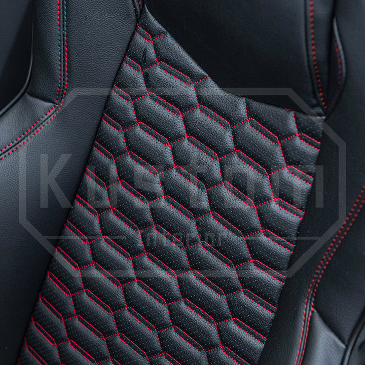 Corvette C8 GT1 Custom Leather Seat Cover Kit