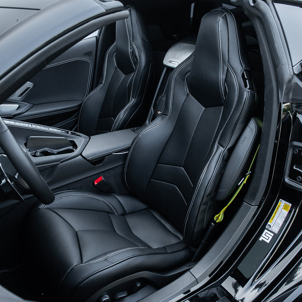 Corvette C8 GT1 Custom Leather Seat Cover Kit