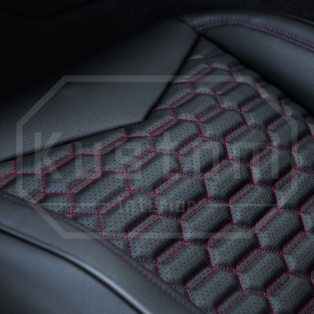 Corvette C8 GT1 Custom Leather Seat Cover Kit