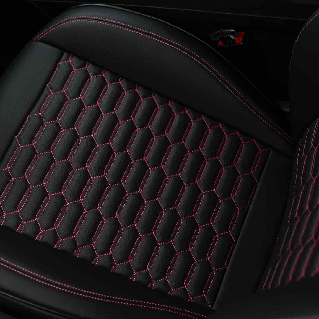 2015-23 Ford Mustang Leather Seat Covers (Custom Order)