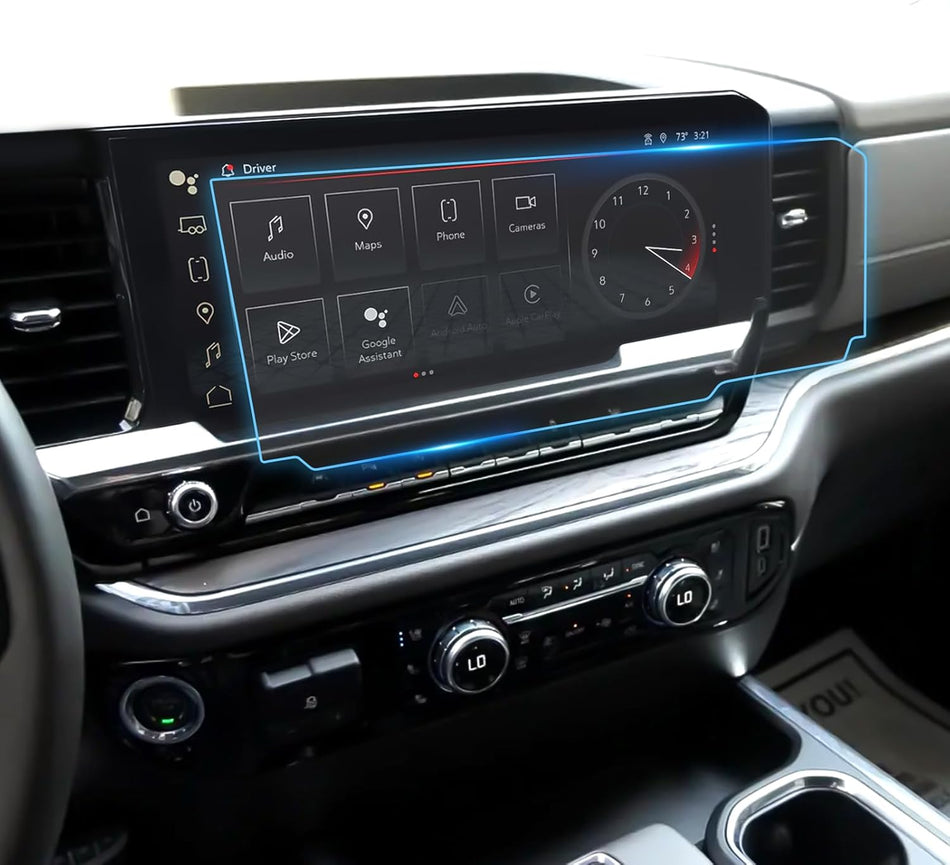 2014+ GMC Sierra Display Screen Protection Frame