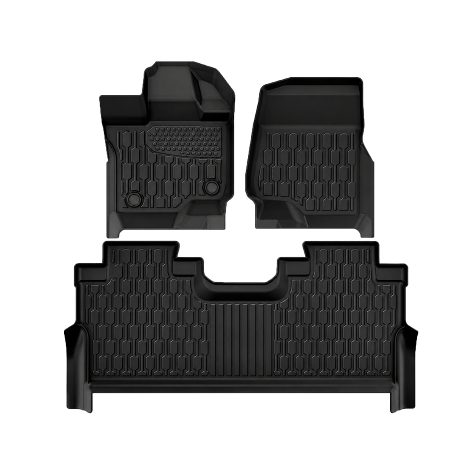 2021-2025 Ford F-150 TPE All-Weather Custom Floor Mats