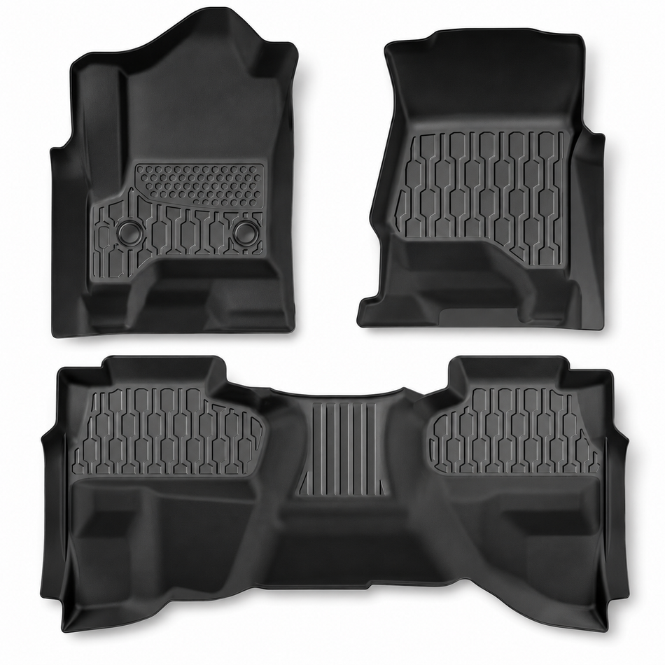 2014-2018 Chevrolet Silverado TPE All-Weather Custom Floor Mats