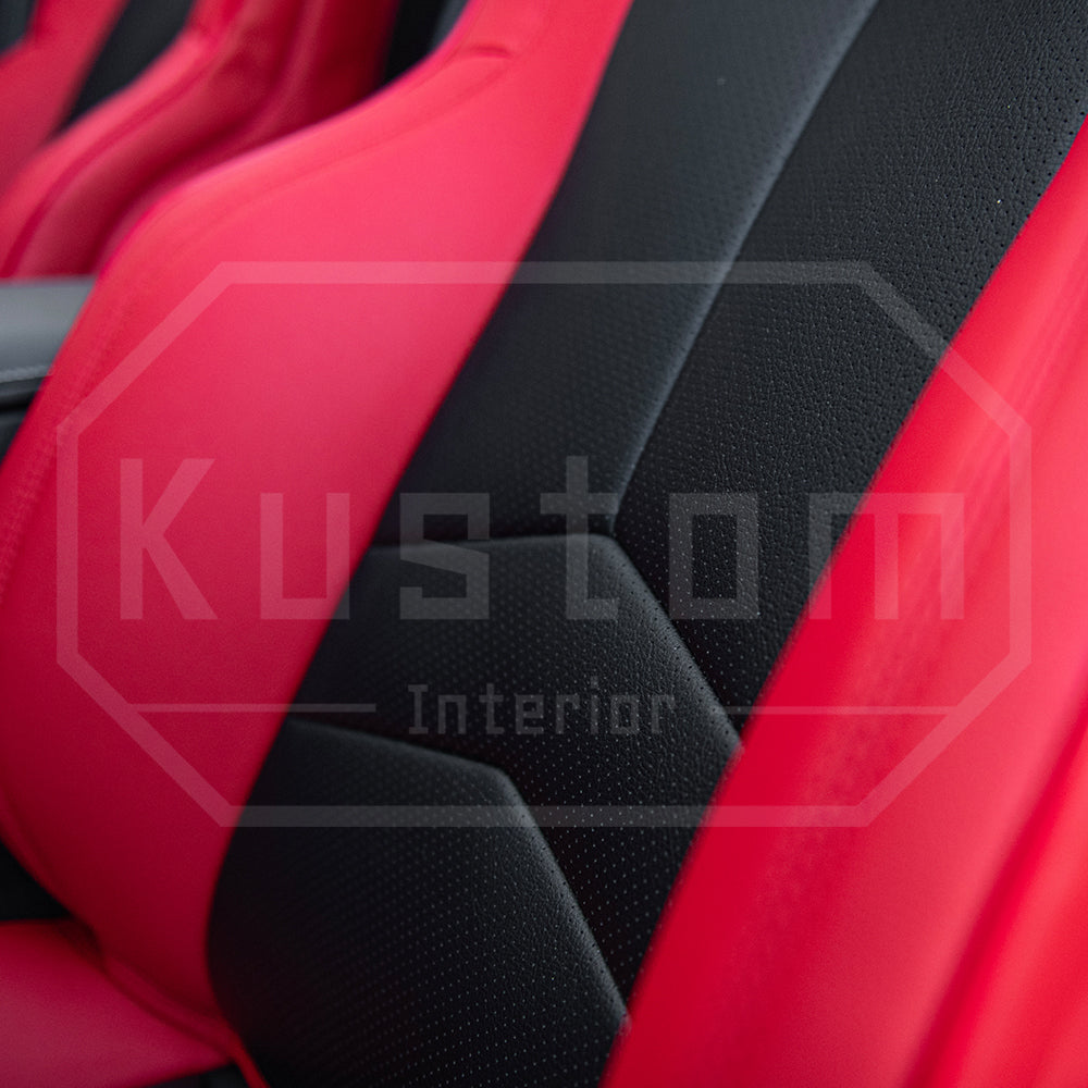 Corvette C8 GT1 Custom Leather Seat Cover Kit