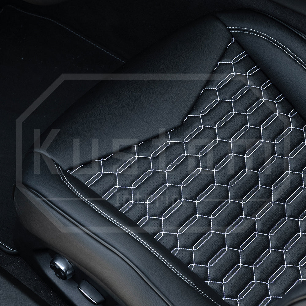 Corvette C8 GT1 Custom Leather Seat Cover Kit