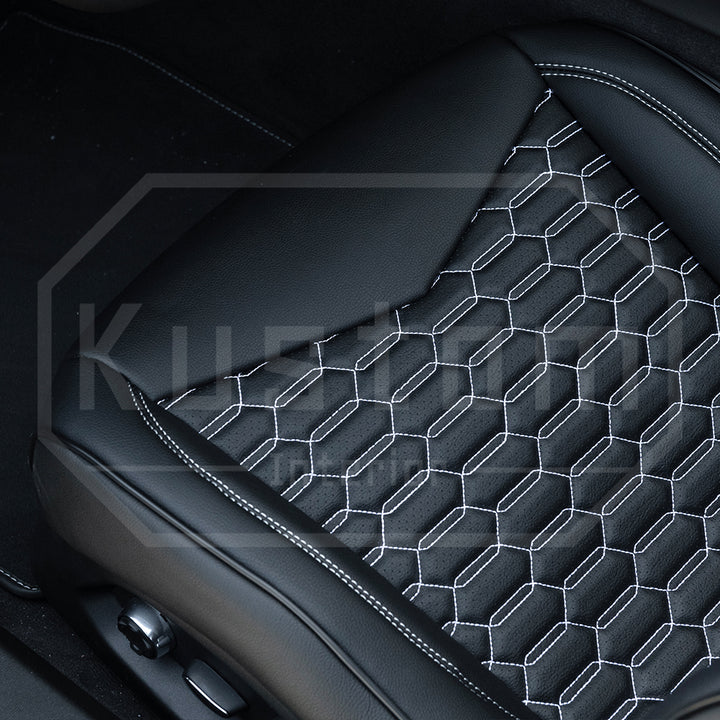 Corvette C8 GT1 Custom Leather Seat Cover Kit