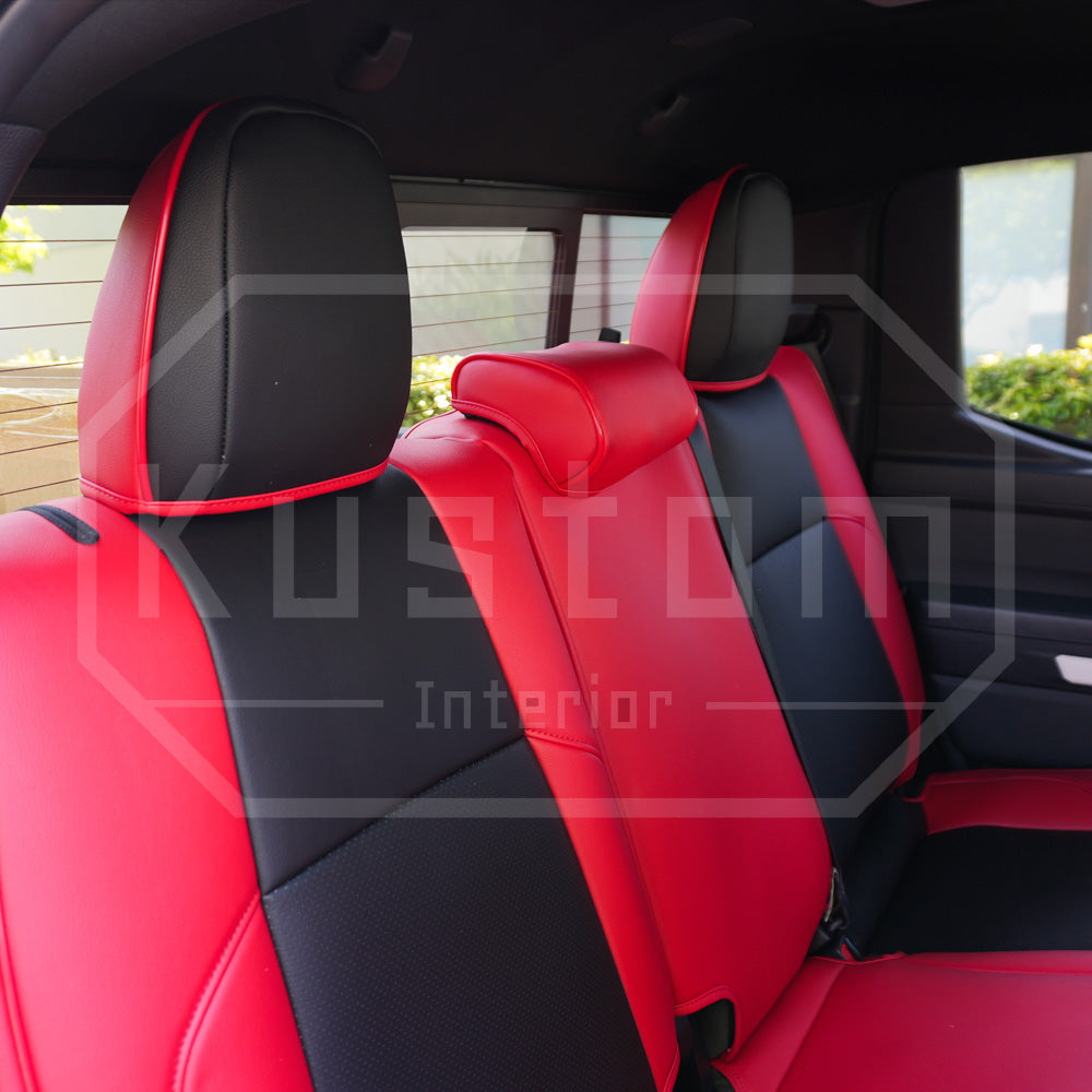 2024+ Toyota Tacoma Custom Leather Seat Covers