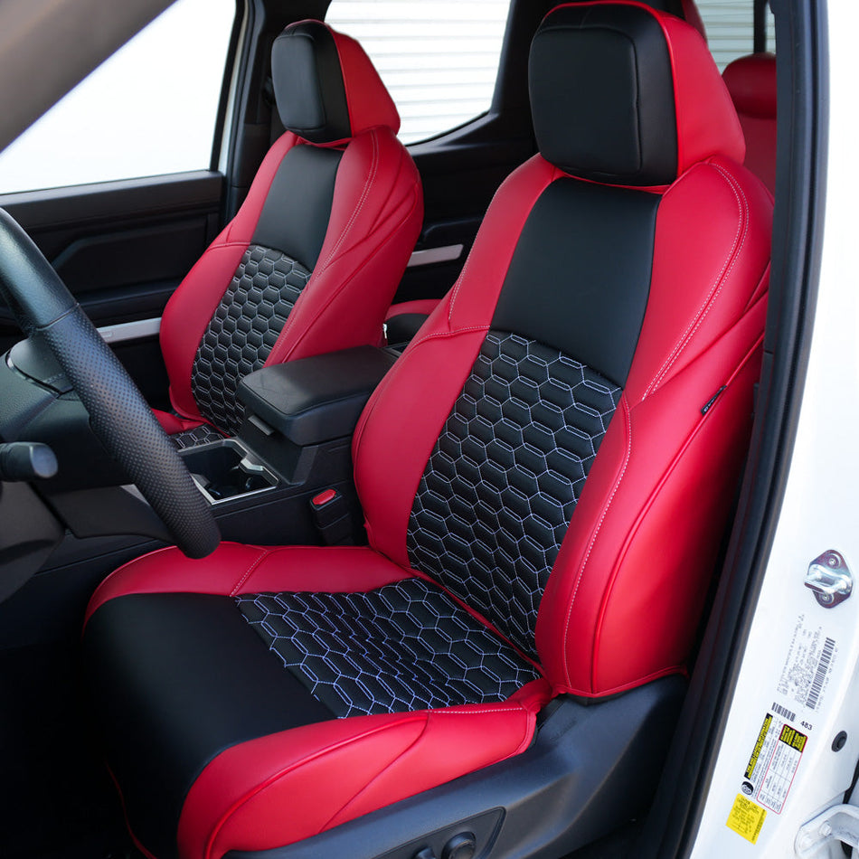 2024+ Toyota Tacoma Custom Leather Seat Covers (Custom Order)