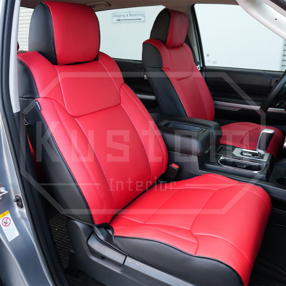 2014-21 Toyota Tundra Custom Leather Seat Covers