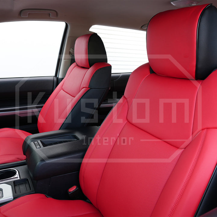 2014-21 Toyota Tundra Custom Leather Seat Covers