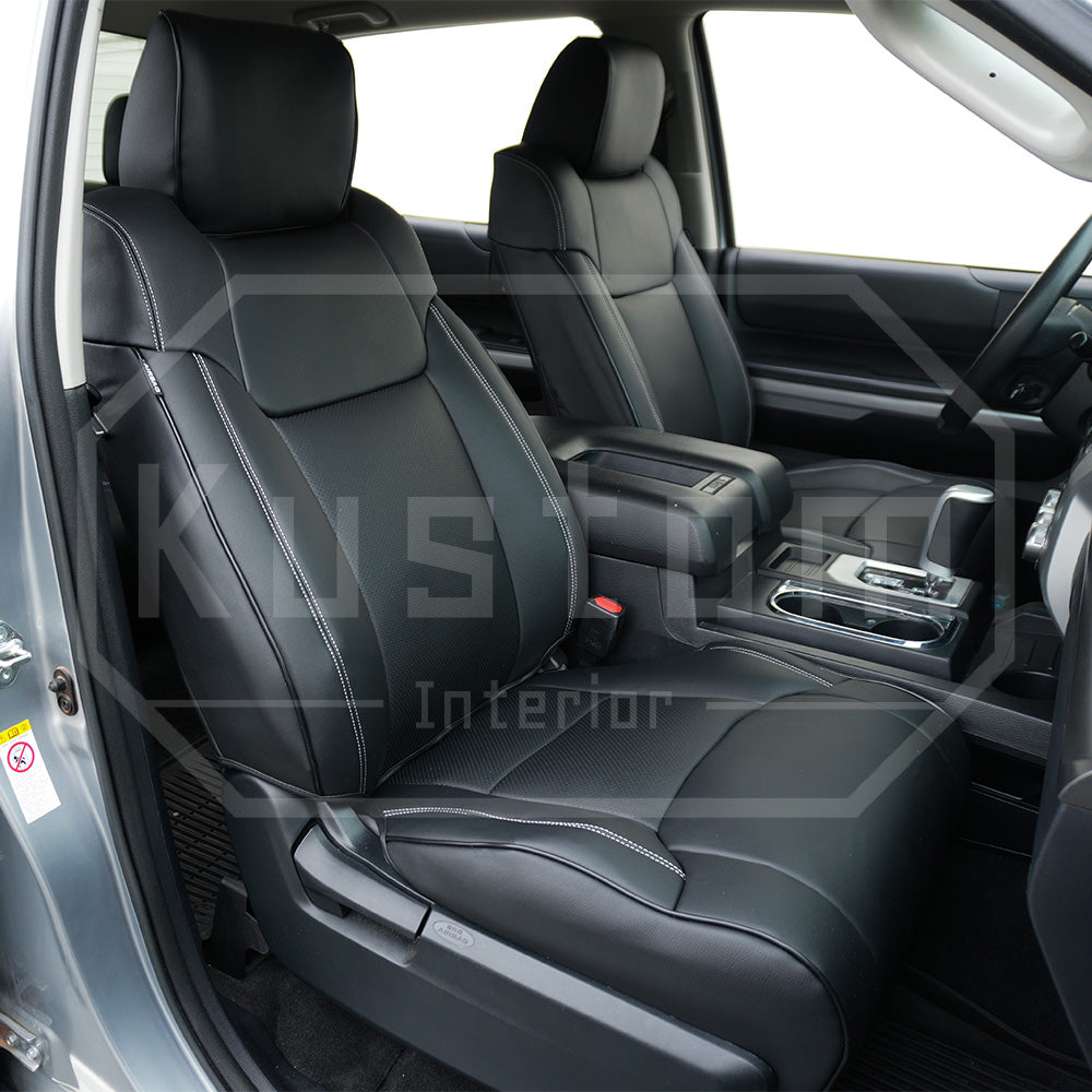 2014-21 Toyota Tundra Custom Leather Seat Covers