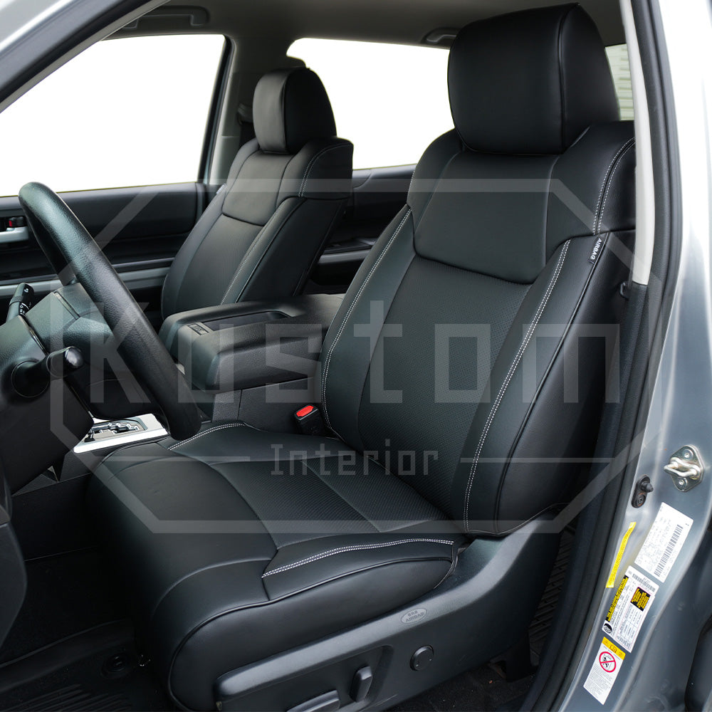 2014-21 Toyota Tundra Custom Leather Seat Covers
