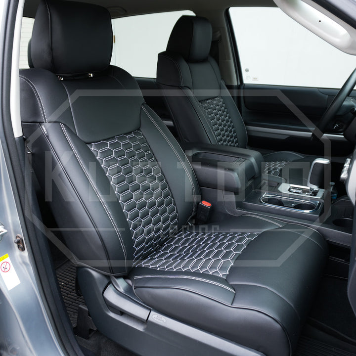 2014-21 Toyota Tundra Custom Leather Seat Covers