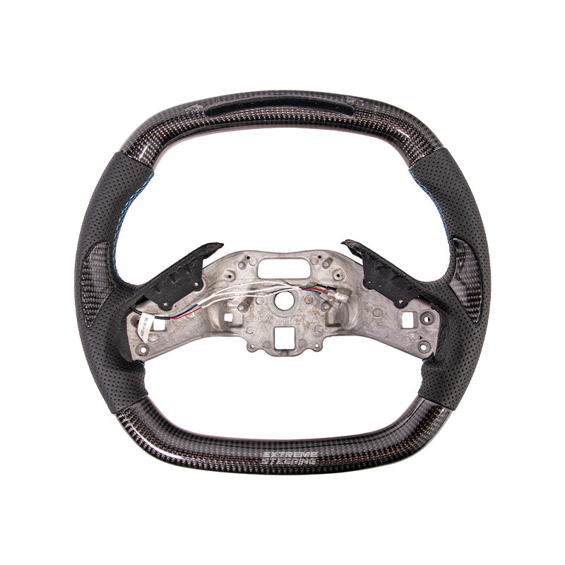 Corvette C8 Carbon Fiber Steering Wheel (Custom Order)