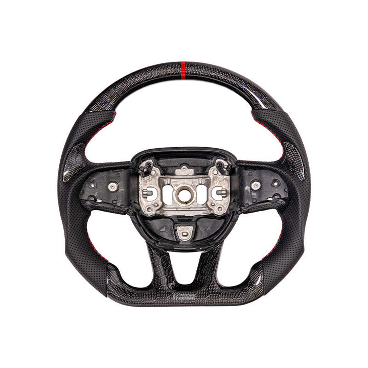 2015+ Dodge Charger Carbon Fiber Steering Wheel (Custom Order)