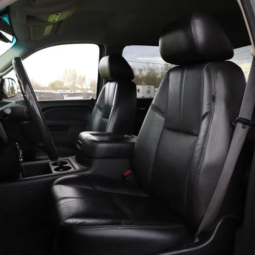 2007-13 Chevrolet Silverado Custom Leather Seat Covers