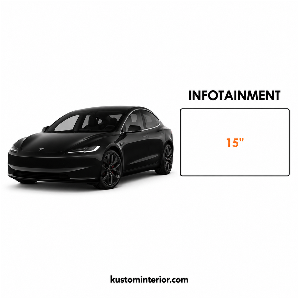 2017-23 Tesla Model 3 Display Screen Protection Frame