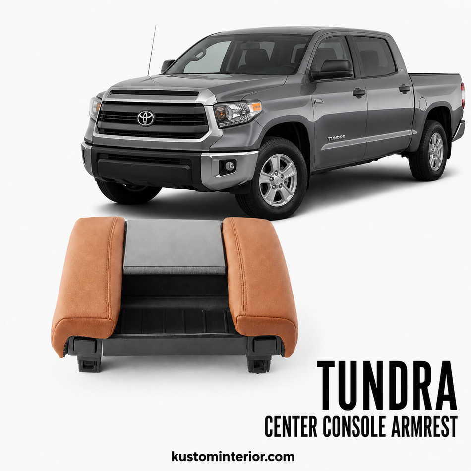 2014-21 Toyota Tundra Center Console Lid Armrest Cover (Custom Order)