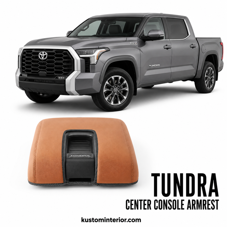 2022+ Toyota Tundra Center Console Lid Armrest Cover (Custom Order)