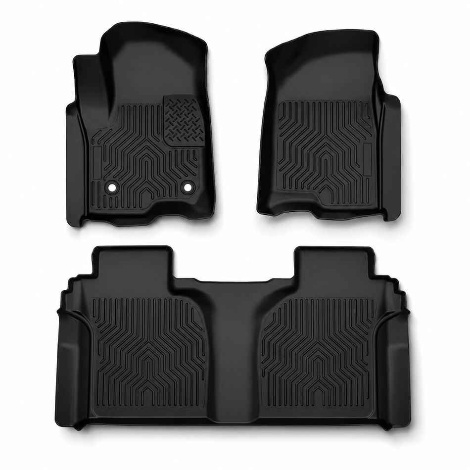 2019-2024 Chevrolet Silverado TPE All-Weather Custom Floor Mats