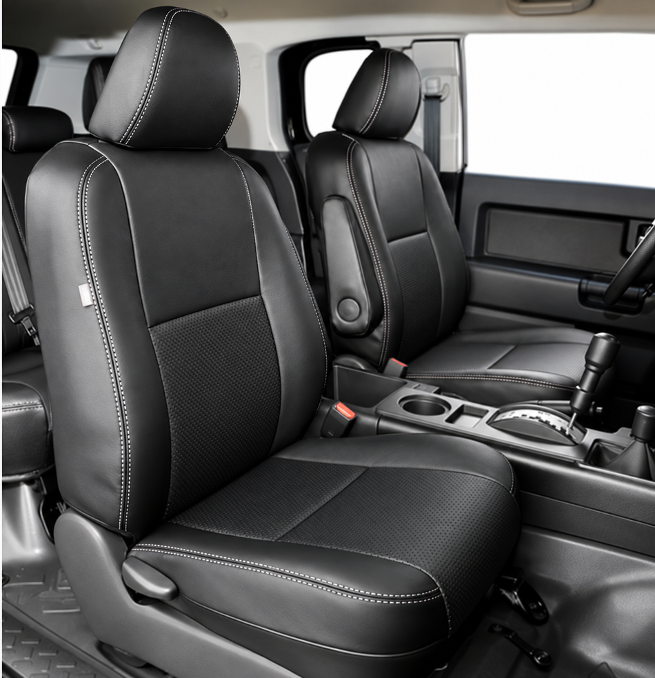 2007-14 Toyota FJ Cruiser Leather Seat Covers